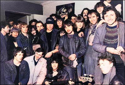 Marillion: Durham Street Studios, Hartlepool - April 1984 - Photo by Jimmy McKenna